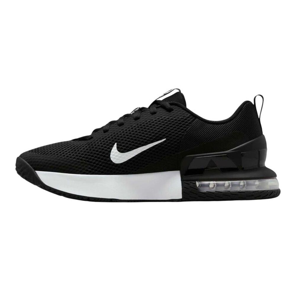 Nike Mens Alpha Air Cushioned Sneakers / Black/White - Picture 3 of 4